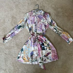ZARA floral dress